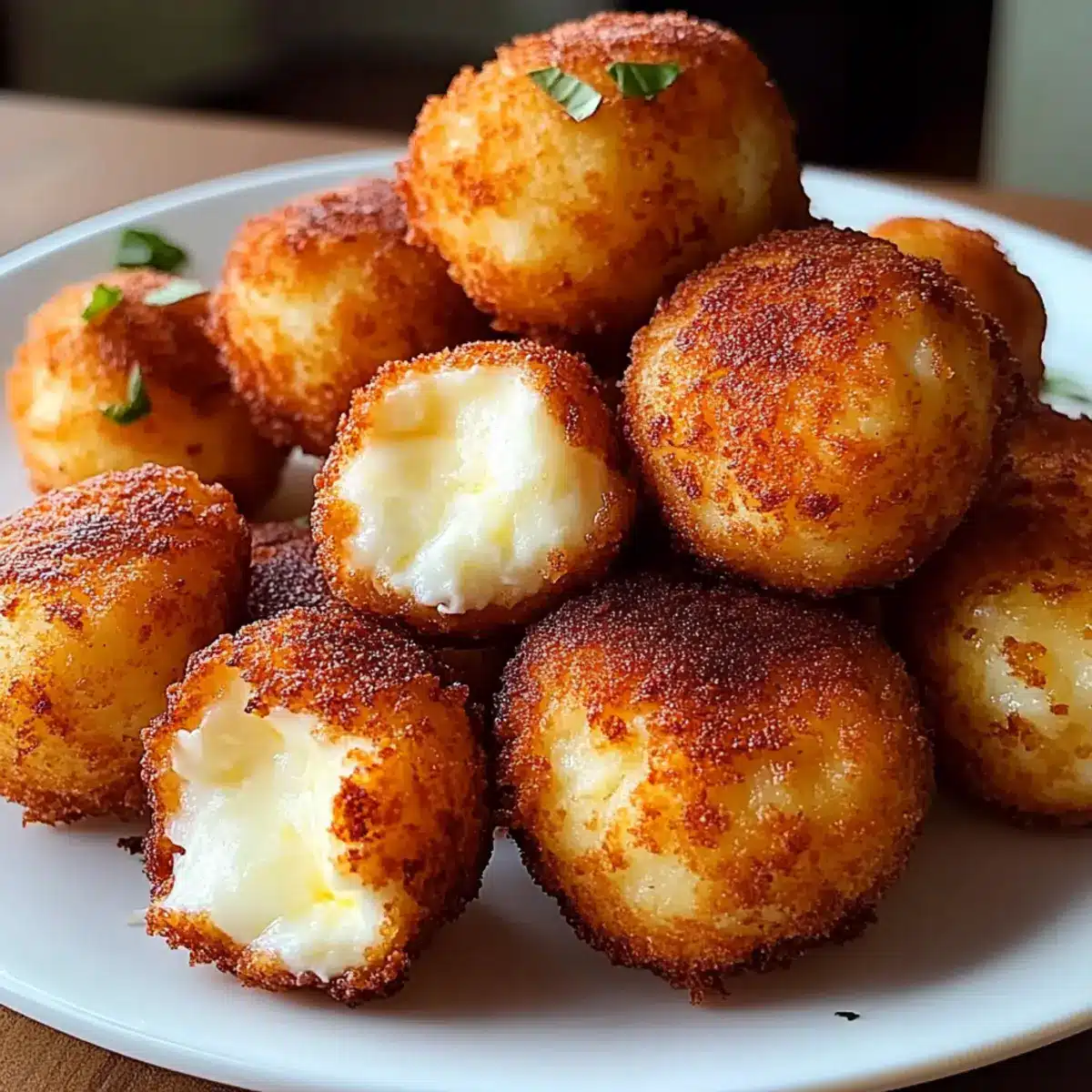Crispy Cottage Cheese Mozzarella Bites