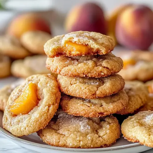 Homemade Peach Cookies