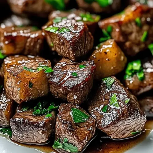 Sizzling Garlic Butter Steak Bites