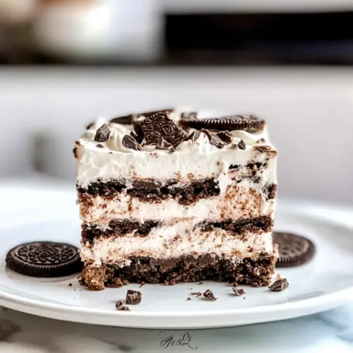 Chocolate Oreo Icebox Cake