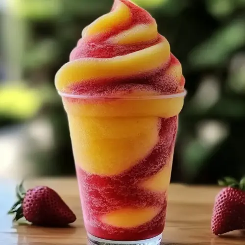 Pineapple Strawberry Slushie Recipe