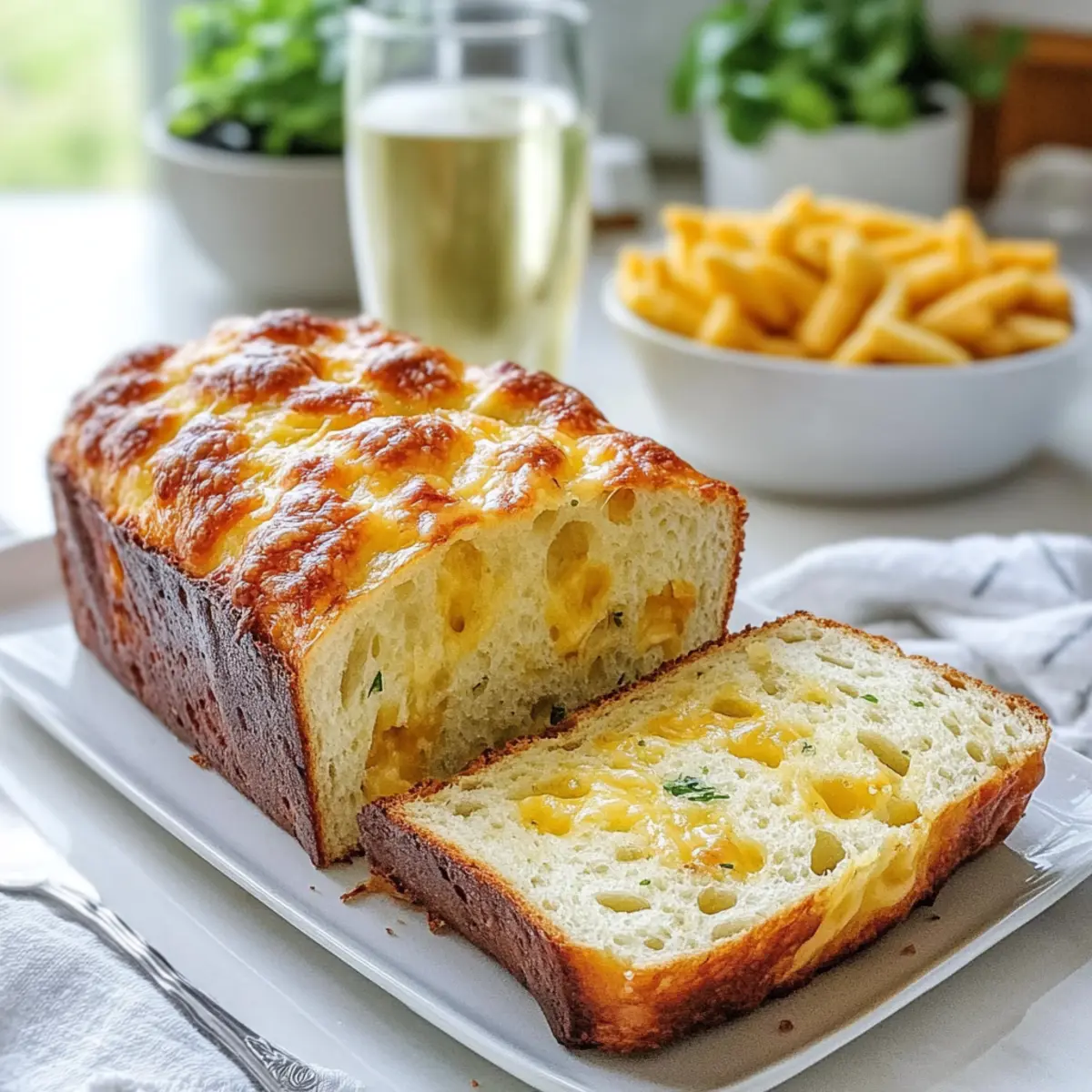 Homemade Treats Cheese Bread