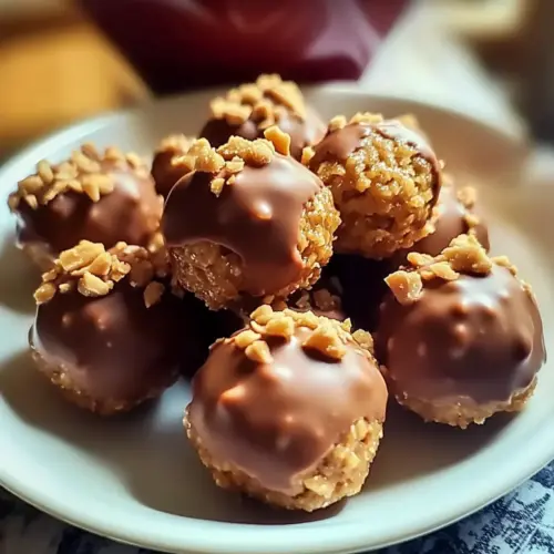 Homemade Butterfinger Balls