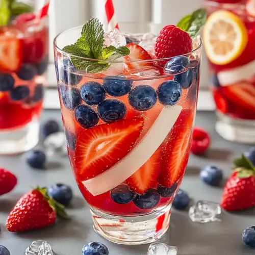 Non-Alcoholic Punch for the 4th of July