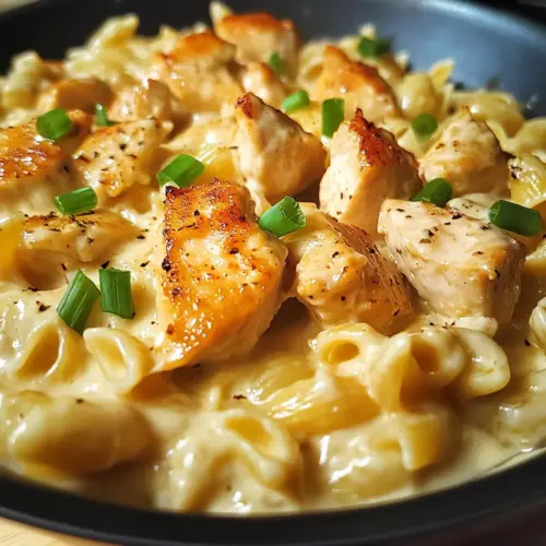 White Cheddar Honey Butter Chicken Pasta