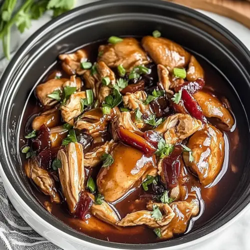 Crock Pot Bourbon Chicken