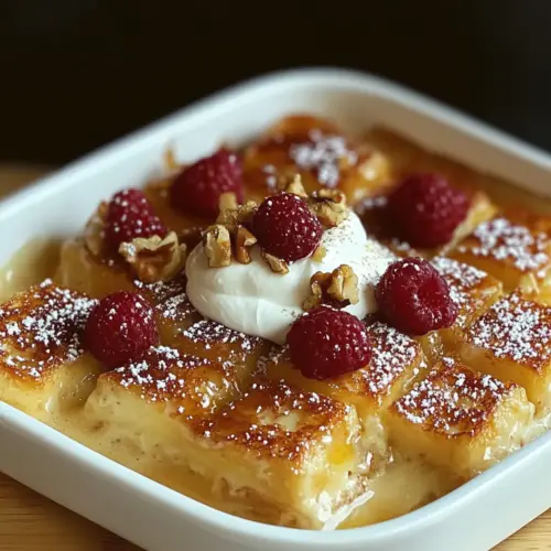 Protein French Toast Casserole