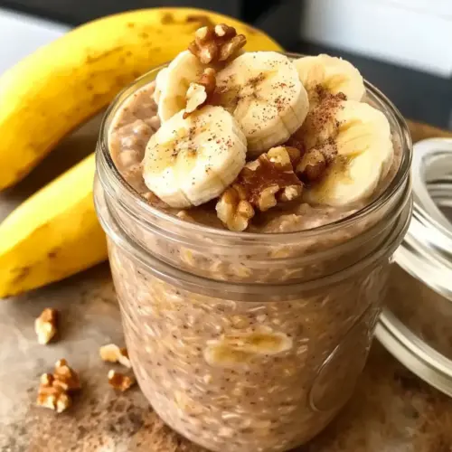 Banana Bread Overnight Oats