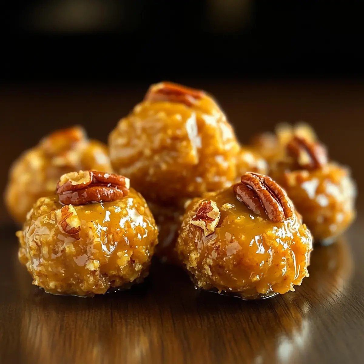 Pecan Crunch Glazed Bites